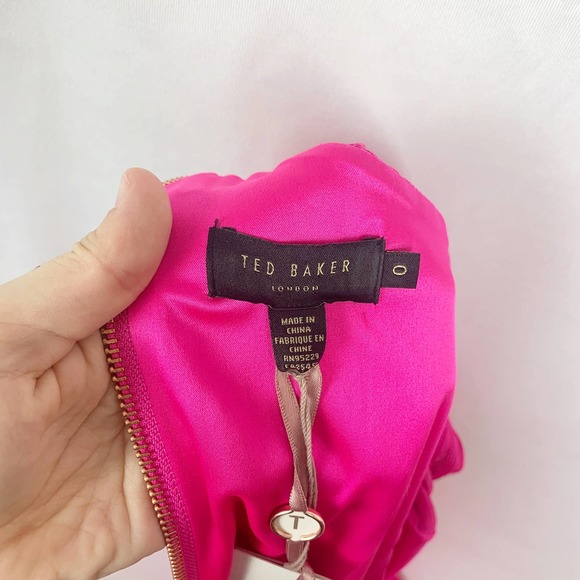 Ted Baker London Elesee Illusion Trim Dress - Picture 6 of 7